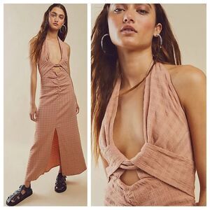 Free People Endless Summer Nya Maxi Dress NEW Ballet XS